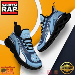 NCAA Carolina Tar Heels Football Clunky Unique Air Max Shoes Air Cushion Sneakers