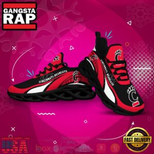 NCAA Cincinnati Bearcats Football Clunky Unique Air Max Shoes Air Cushion Sneakers
