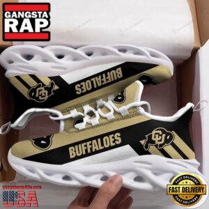 NCAA Colorado Buffaloes Unique Air Max Shoes Air Cushion Sneakers