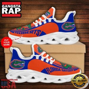 NCAA Custom Name Florida Gators Sneaker Unique Air Max Shoes Air Cushion Sneakers