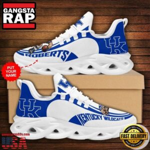 NCAA Custom Name Kentucky Wildcats Sneaker Unique Air Max Shoes Air Cushion Sneakers