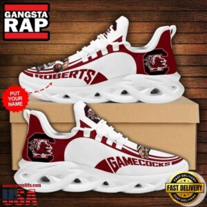 NCAA Custom Name South Carolina Gamecocks Sneaker Unique Air Max Shoes Air Cushion Sneakers