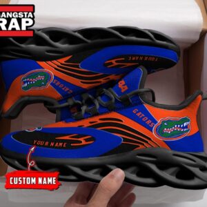 NCAA Florida Gators Sport Logo Team Custom Name Air Max Shoes Air Cushion Sneakers