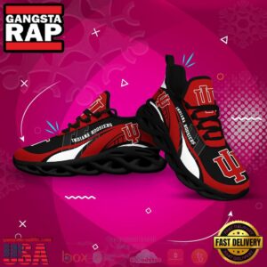 NCAA Indiana Hoosiers Football Clunky Unique Air Max Shoes Air Cushion Sneakers