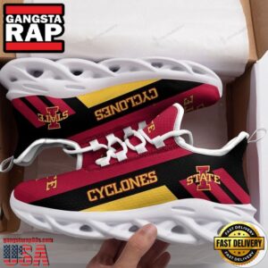 NCAA Iowa State Cyclones Unique Air Max Shoes Air Cushion Sneakers
