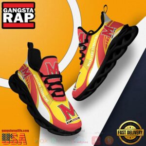 NCAA Maryland Terrapins Football Clunky Unique Air Max Shoes Air Cushion Sneakers