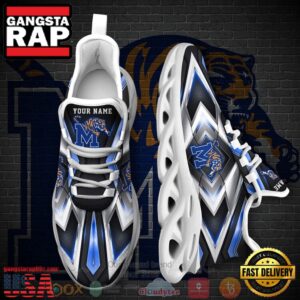 NCAA Memphis Tigers Football Team Custom Name Clunky Unique Air Max Shoes Air Cushion Sneakers