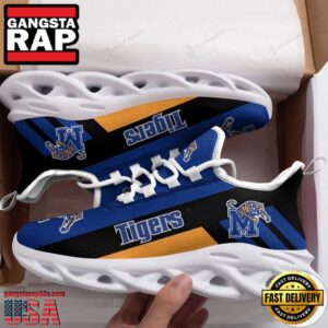 NCAA Memphis Tigers Unique Air Max Shoes Air Cushion Sneakers