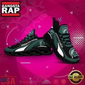 NCAA Michigan State Spartans Football Clunky Unique Air Max Shoes Air Cushion Sneakers
