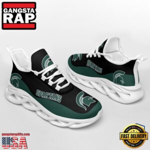 NCAA Michigan State Spartans Unique Air Max Shoes Air Cushion Sneakers