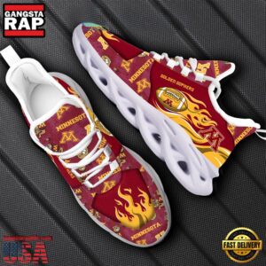NCAA Minnesota Golden Gophers Air Max Shoes Air Cushion Sneakers