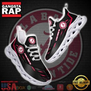 NCAA Ncaa Alabama Crimson Tide Custom Name Clunky Unique Air Max Shoes Air Cushion Sneakers