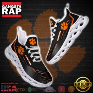NCAA Ncaa Clemson Tigers Custom Name Clunky Unique Air Max Shoes Air Cushion Sneakers