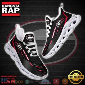 NCAA Ncaa Georgia Bulldogs Custom Name Clunky Unique Air Max Shoes Air Cushion Sneakers