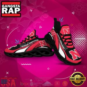NCAA Nebraska Cornhuskers Football Clunky Unique Air Max Shoes Air Cushion Sneakers