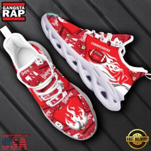 NCAA Nebraska Cornhuskers Air Max Shoes Air Cushion Sneakers