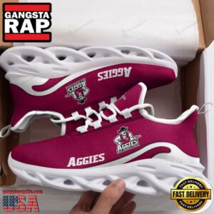NCAA New Mexico State Aggies Unique Air Max Shoes Air Cushion Sneakers