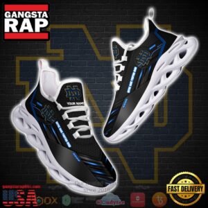 NCAA Notre Dame Fighting Irish Custom Name Clunky Unique Air Max Shoes Air Cushion Sneakers