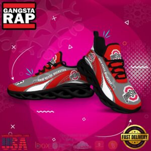 NCAA Ohio State Buckeyes Football Clunky Unique Air Max Shoes Air Cushion Sneakers