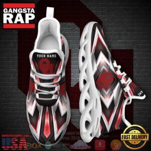 NCAA Oklahoma Sooners Football Team Custom Name Clunky Unique Air Max Shoes Air Cushion Sneakers