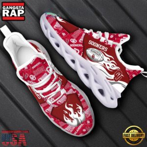 NCAA Oklahoma Sooners Air Max Shoes Air Cushion Sneakers