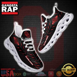 NCAA Oklahoma Sooners Ncaa Custom Name Clunky Unique Air Max Shoes Air Cushion Sneakers