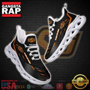 NCAA Oklahoma State Cowboys Custom Name Clunky Unique Air Max Shoes Air Cushion Sneakers