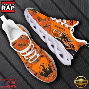 NCAA Oklahoma State Cowboys Air Max Shoes Air Cushion Sneakers