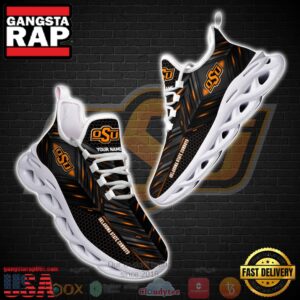 NCAA Oklahoma State Cowboys Ncaa Custom Name Clunky Unique Air Max Shoes Air Cushion Sneakers