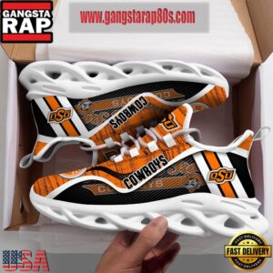 NCAA Oklahoma State Cowboys Air Max Shoes Air Cushion Sneakers