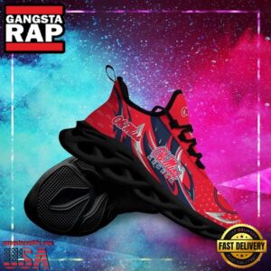 NCAA Ole Miss Rebels Air Max Shoes Air Cushion Sneakers