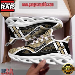 NCAA Purdue Boilermakers Air Max Shoes Air Cushion Sneakers