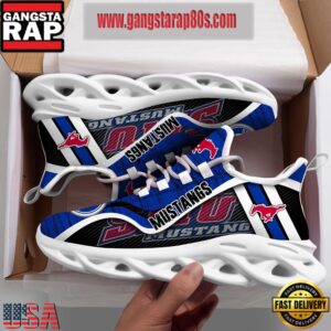 NCAA SMU Mustangs Air Max Shoes Air Cushion Sneakers