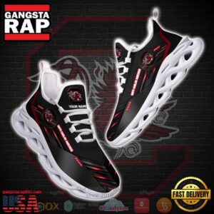 NCAA South Carolina Gamecocks Custom Name Clunky Unique Air Max Shoes Air Cushion Sneakers
