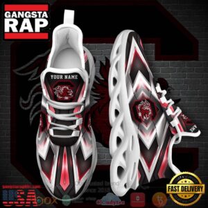 NCAA South Carolina Gamecocks Football Team Custom Name Clunky Unique Air Max Shoes Air Cushion Sneakers