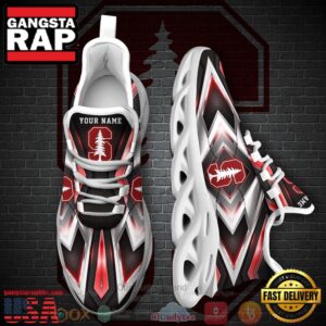 NCAA Stanford Cardinal Football Team Custom Name Clunky Unique Air Max Shoes Air Cushion Sneakers