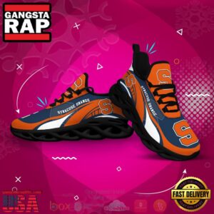 NCAA Syracuse Orange Football Clunky Unique Air Max Shoes Air Cushion Sneakers