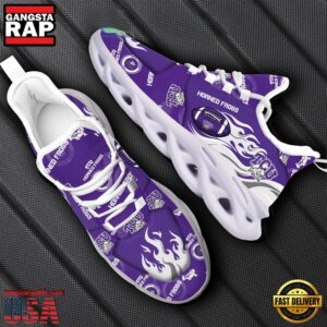 NCAA TCU Horned Frogs Air Max Shoes Air Cushion Sneakers