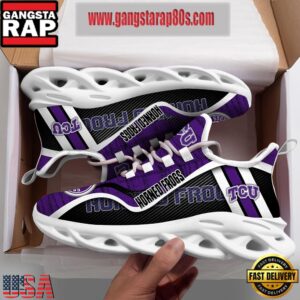NCAA TCU Horned Frogs Air Max Shoes Air Cushion Sneakers
