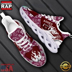 NCAA Texas A&M Aggies Air Max Shoes Air Cushion Sneakers