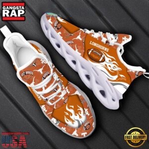 NCAA Texas Longhorns Air Max Shoes Air Cushion Sneakers