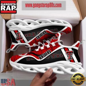 NCAA Texas Tech Red Raiders Air Max Shoes Air Cushion Sneakers