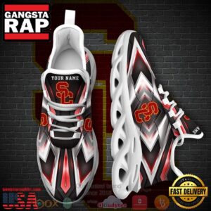 NCAA Usc Trojans Football Team Custom Name Clunky Unique Air Max Shoes Air Cushion Sneakers
