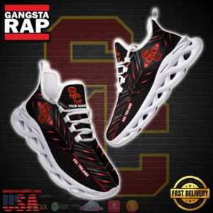 NCAA Usc Trojans Ncaa Custom Name Clunky Unique Air Max Shoes Air Cushion Sneakers