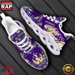NCAA Washington Huskies Air Max Shoes Air Cushion Sneakers