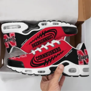 Nebraska Cornhuskers Personalized Name Team Mix Colors Sport Team Air Max Shoes Air Cushion Sneakers 298kh-1490