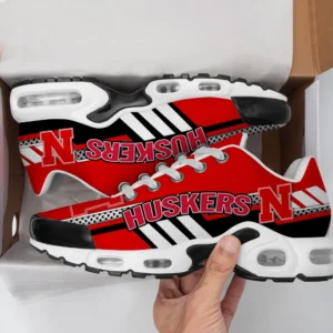 Nebraska Cornhuskers Personalized Name Team Mix Colors Sport Team Air Max Shoes Air Cushion Sneakers 927ly-4933