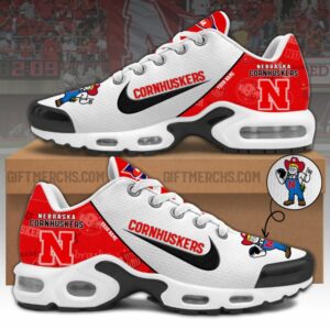 Nebraska Cornhuskers Shoes 2025 Version Custom Name, Shoes For Sport Fan, Sport Gifts Ph270