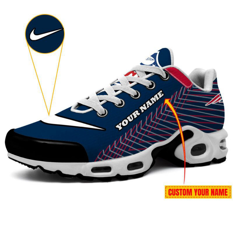 New England Patriots Air Max Plus Sport Sneakers For Fan Gifts 1 New England Patriots Air Max Plus Sport Sneakers For Fan Gifts