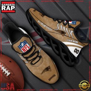 National Football League New England Patriots Air Max Shoes Air Cushion Sneakers